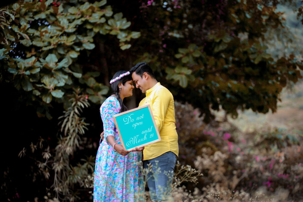 Capture Sweet Memories - Coimbatore Maternity Photography with Suganth & Dhivya