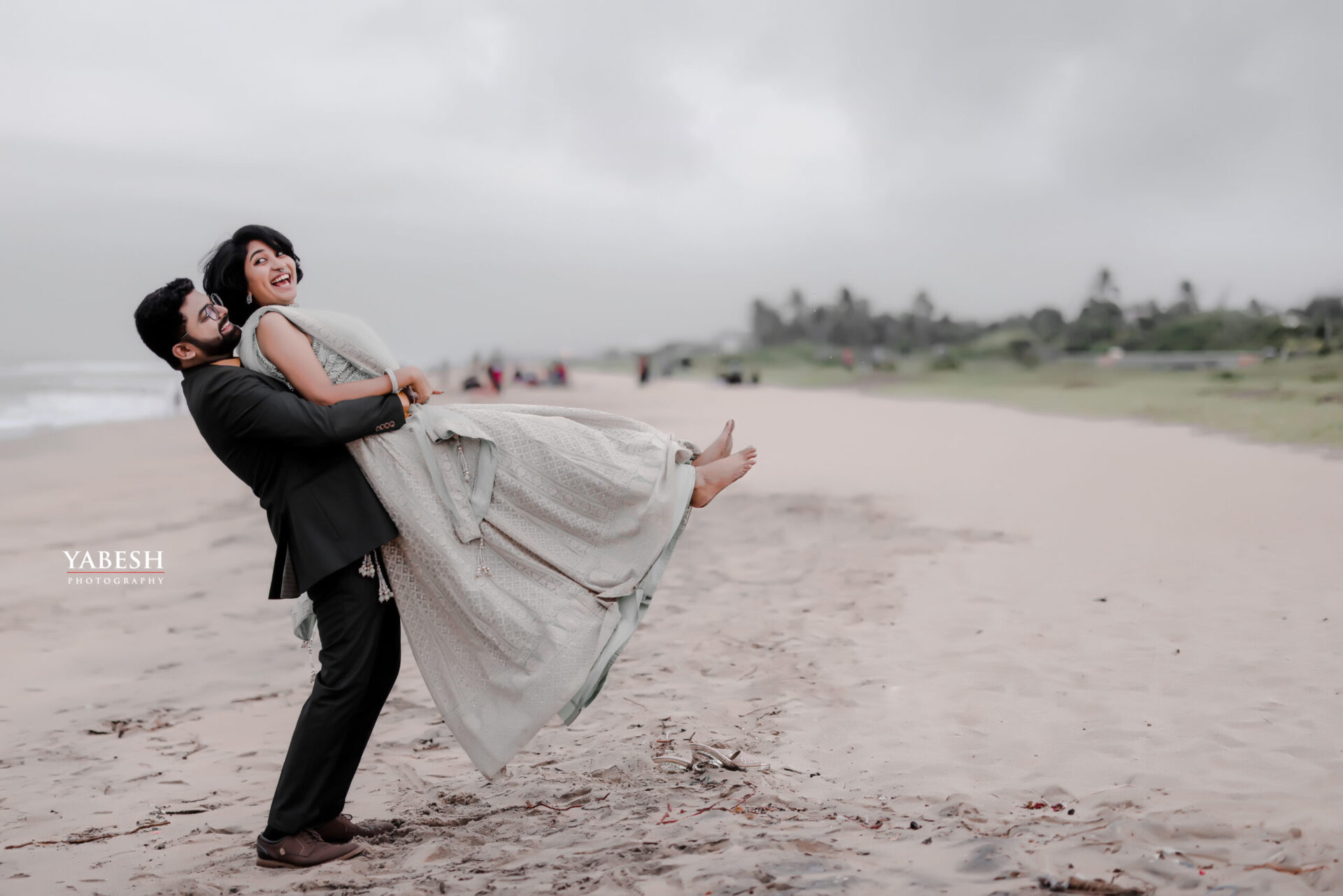 Beach Outdoor Pre Wedding Photoshoot